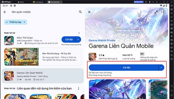 Hướng dẫn tải và cài đặt LDPlayer chi tiết từ A-Z
