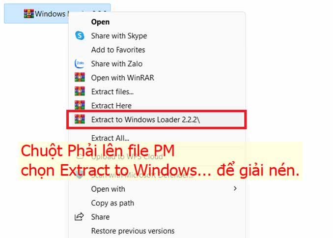 Hướng dẫn cách Activate Win 7 miễn phí bằng phần mềm Windows Loader