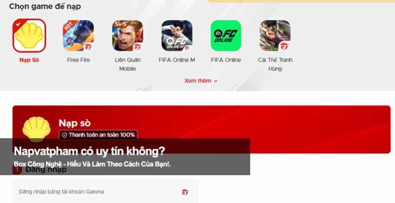 Napvatpham có uy tín không? Review chi tiết cho người mới