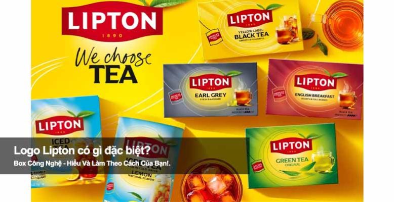 Logo Lipton có gì đặc biệt? Khám phá biểu tượng tách trà vàng