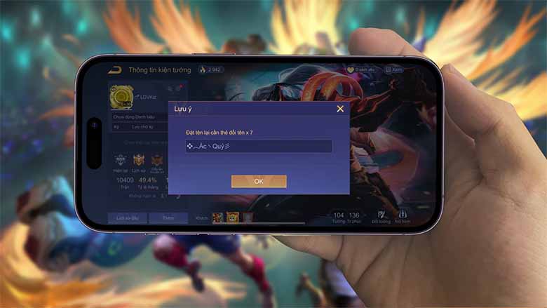 Cách tạo kí tự đặc biệt Liên Quân đẹp mắt 2025