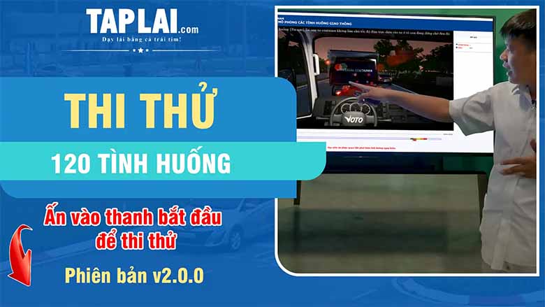 Top 5 phần mềm 120 câu mô phỏng giúp bạn thi GPLX dễ dàng hơn 