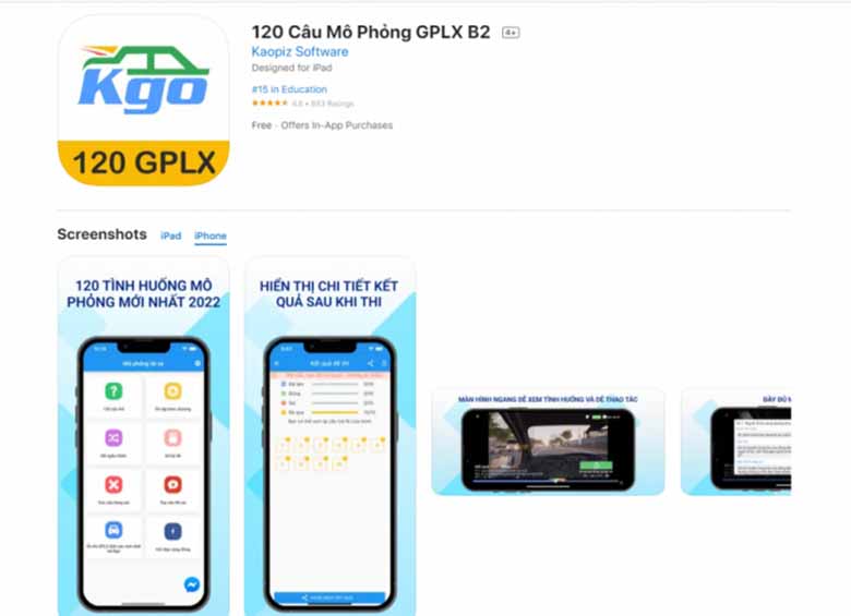 Top 5 phần mềm 120 câu mô phỏng giúp bạn thi GPLX dễ dàng hơn 