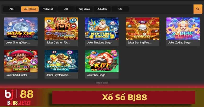 Xổ Số BJ88 – Ánh Sáng Từ Bóng Tối Của Vận May
