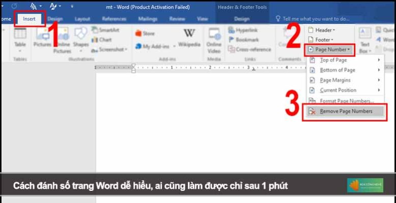 Cách đánh số trang Word dễ hiểu, ai cũng làm được chỉ sau 1 phút