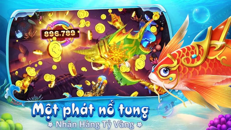 Vua Bắn Cá 3D - Nơi xả stress cực kỳ hiệu quả sau ngày dài 