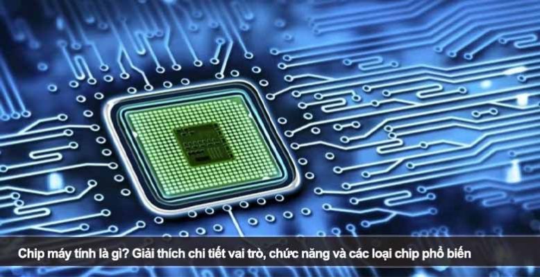 Chip máy tính là gì? Giải thích chi tiết vai trò, chức năng và các loại chip phổ biến