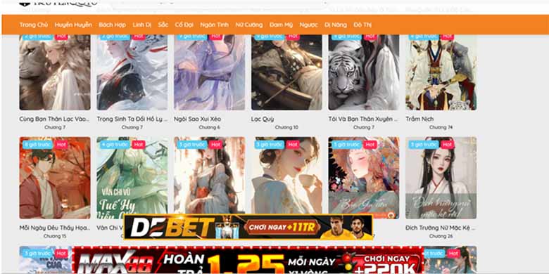 TruyenQQ - Website đọc truyện cổ đại miễn phí hay nhất