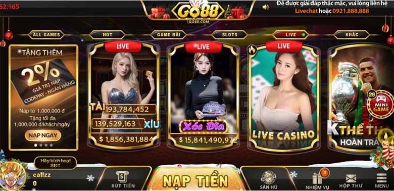 Link vào Go88 chính thức mới nhất 2025