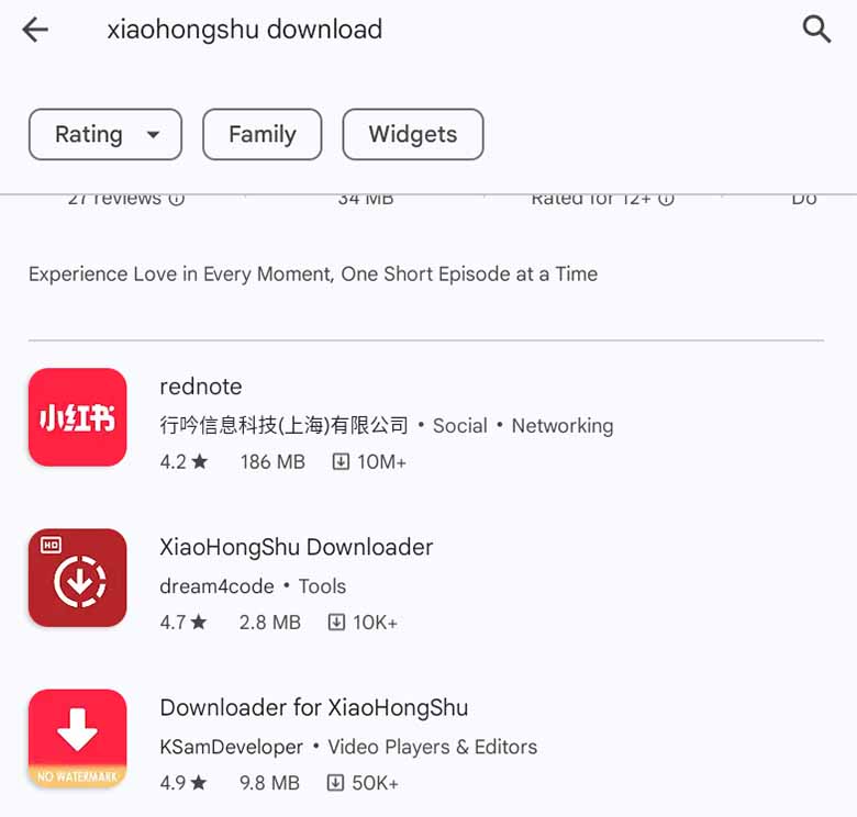 Cách tải Xiaohongshu về điện thoại Android, iOS nhanh nhất