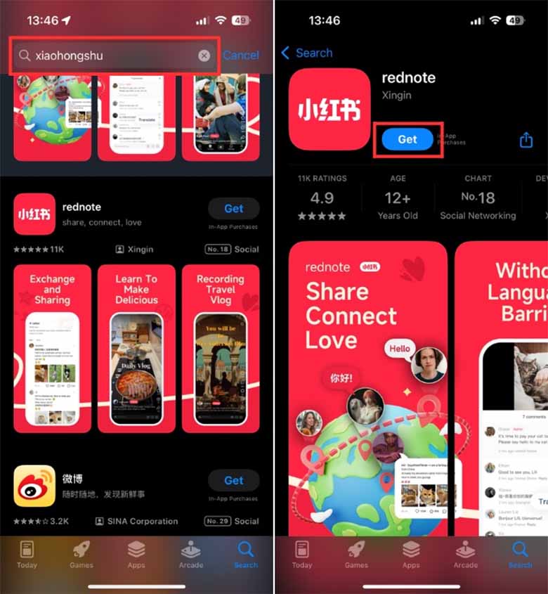 Cách tải Xiaohongshu về điện thoại Android, iOS nhanh nhất