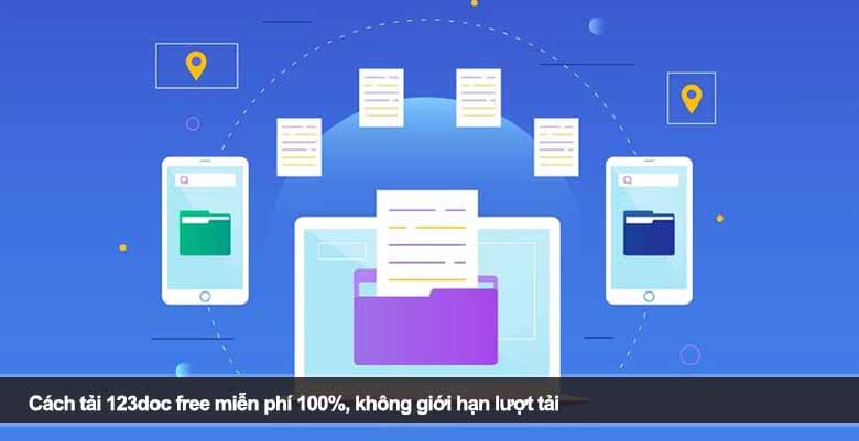Cách tải 123doc free miễn phí 100%, không giới hạn lượt tải 