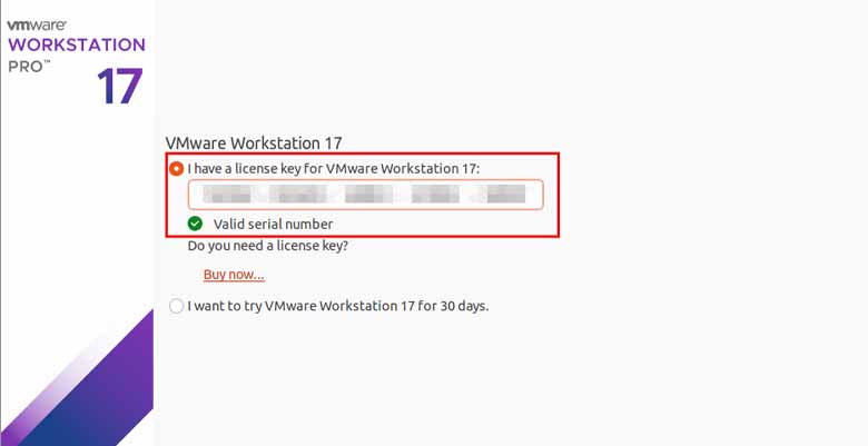 Key VMware 17 mới nhất – Cách kích hoạt VMware Workstation 17 