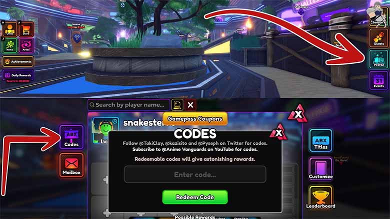 Code Anime Vanguards mới nhất 2026: Nhập code nhận quà miễn phí 
