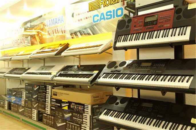 Cửa hàng bán đàn piano điện tại Biên Hòa